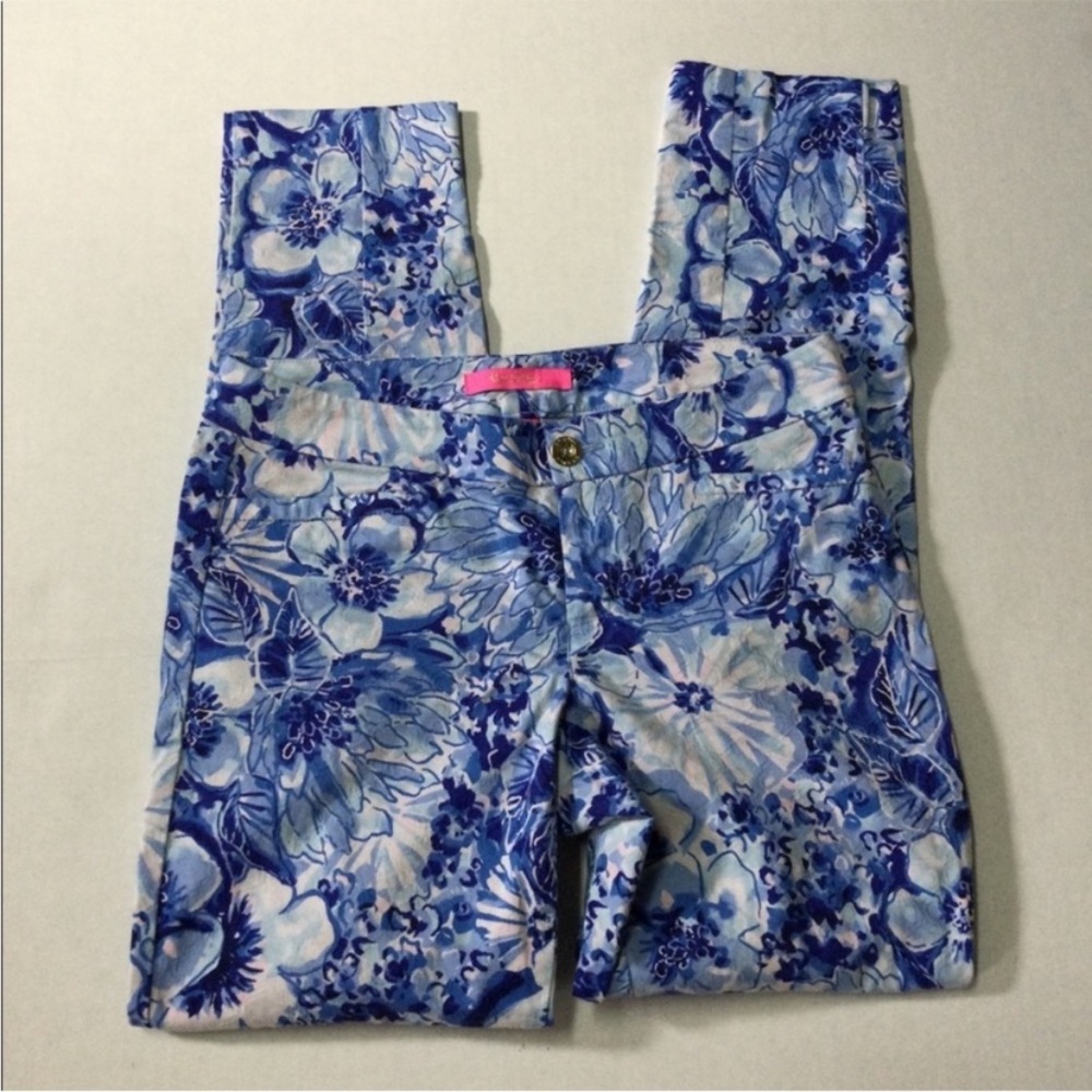 Lilly Pulitzer Floral Pants 2